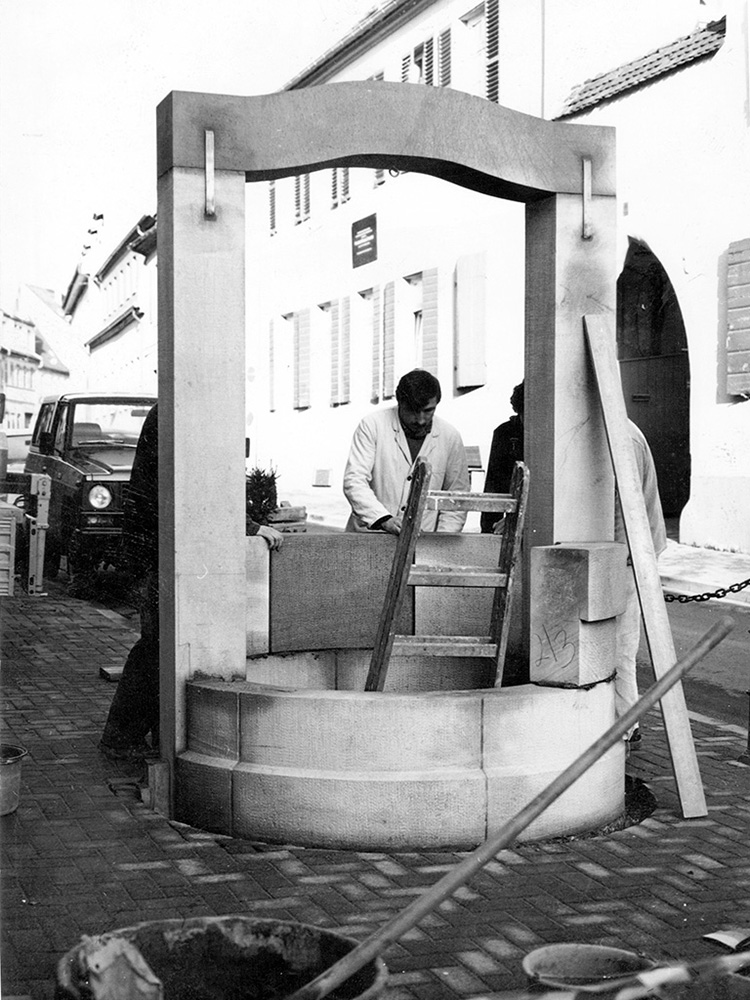 1980 Brunnen Herdstraße